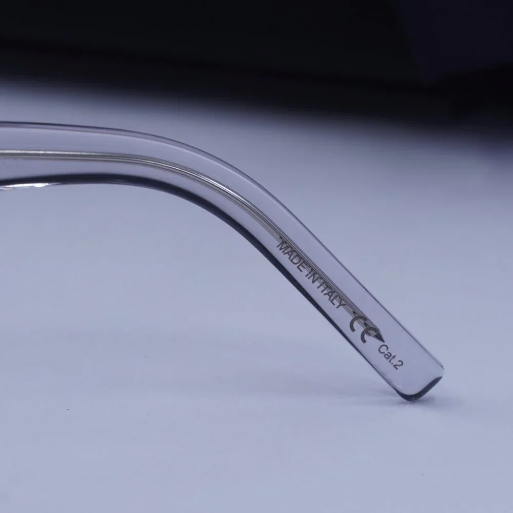 Saint Laurent SL461 BETTY 013 Rectangle Sunglasses - Grey/Violet - Picture 7 of 12